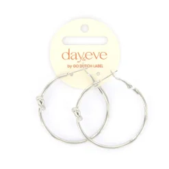 Day&Eve Knotted Hoop - E4640
