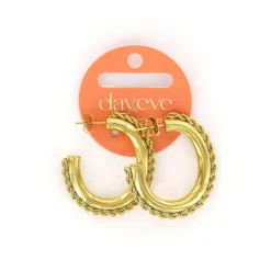 Day&Eve Medium Hollow Hoop - E4895