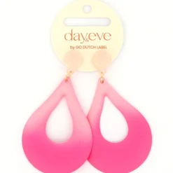 Day&Eve Neon Drop oorbellen - E3057