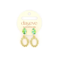 Day&Eve Stone Dangle oorbellen - E4115
