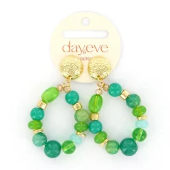 Day&Eve Stone Drops oorbellen - E4106