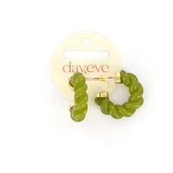 Day&Eve Twisted Hoop oorbellen - E4107