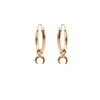 Hoops Mini Tigertooth - Rose