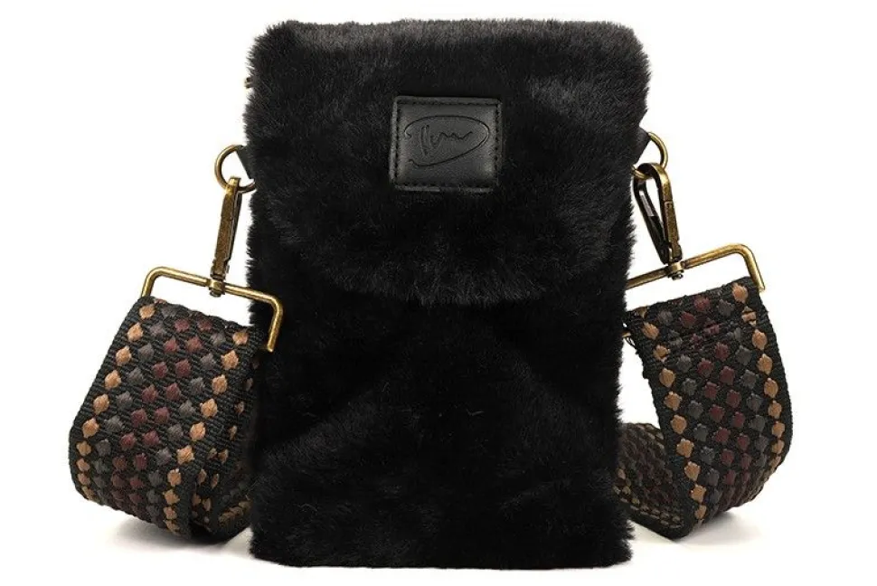 I'm Dutch Crossbodytasje Teddy Monterey Zwart