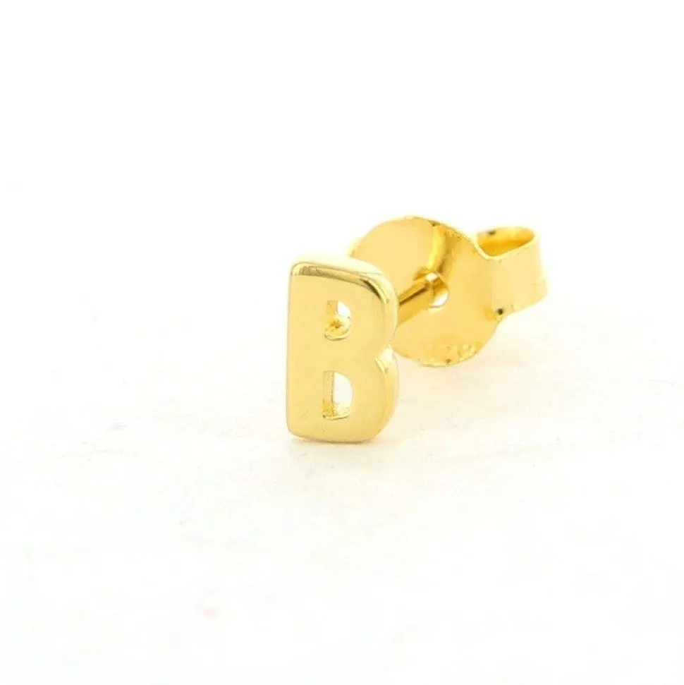 Imotionals Letter Oorknopje (1pcs) - E-55