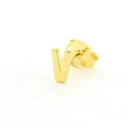 Imotionals Letter Oorknopje (1pcs) - E-55