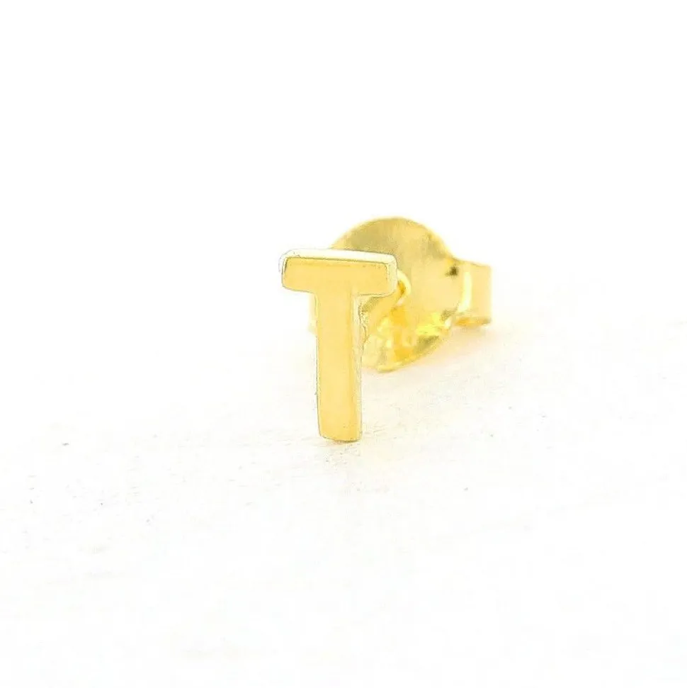 Imotionals Letter Oorknopje (1pcs) - E-55