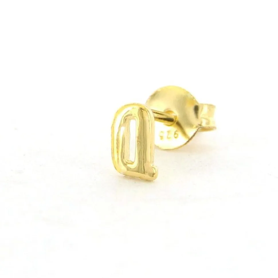 Imotionals Letter Oorknopje (1pcs) - E-55
