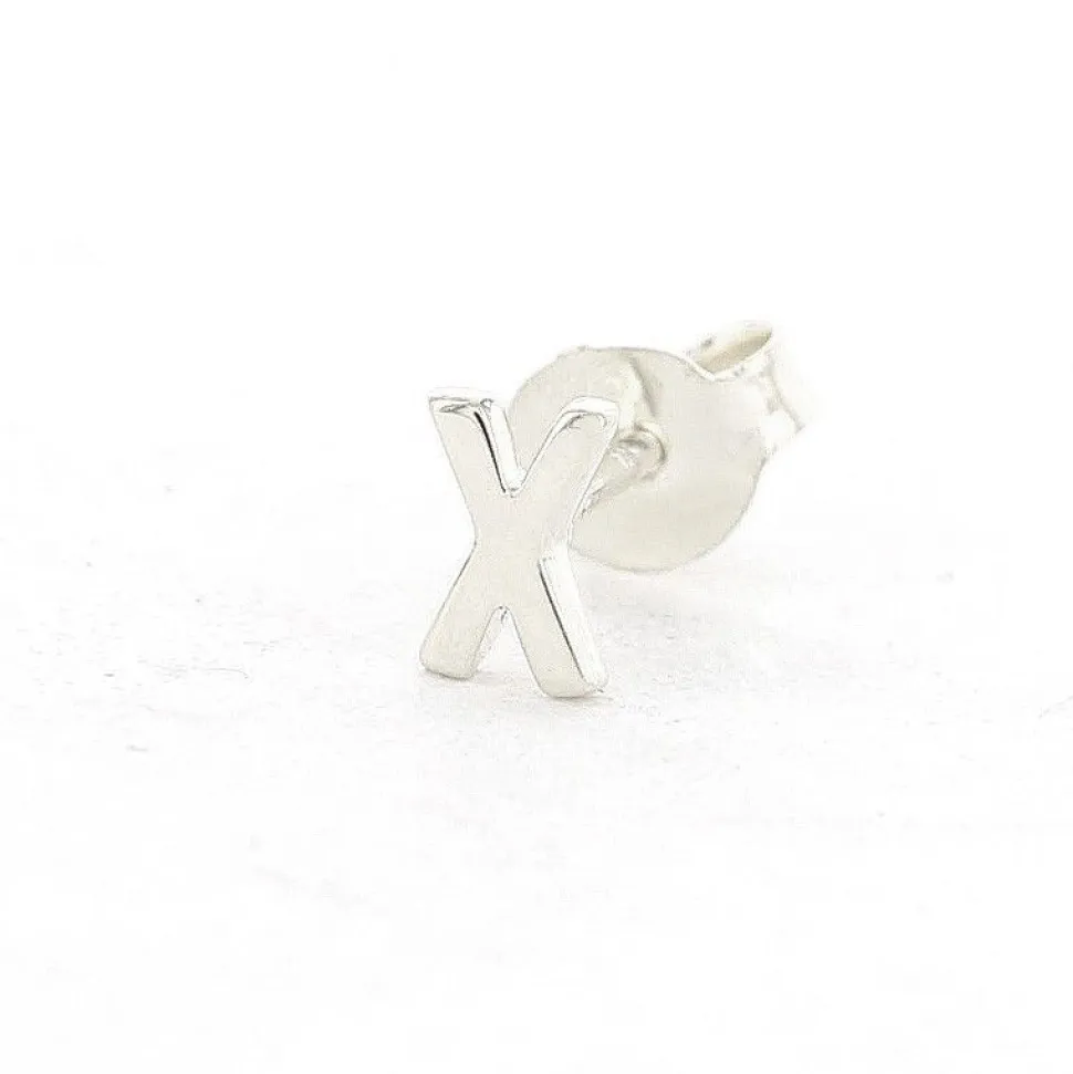 Imotionals Letter Oorknopje (1pcs) - E-45