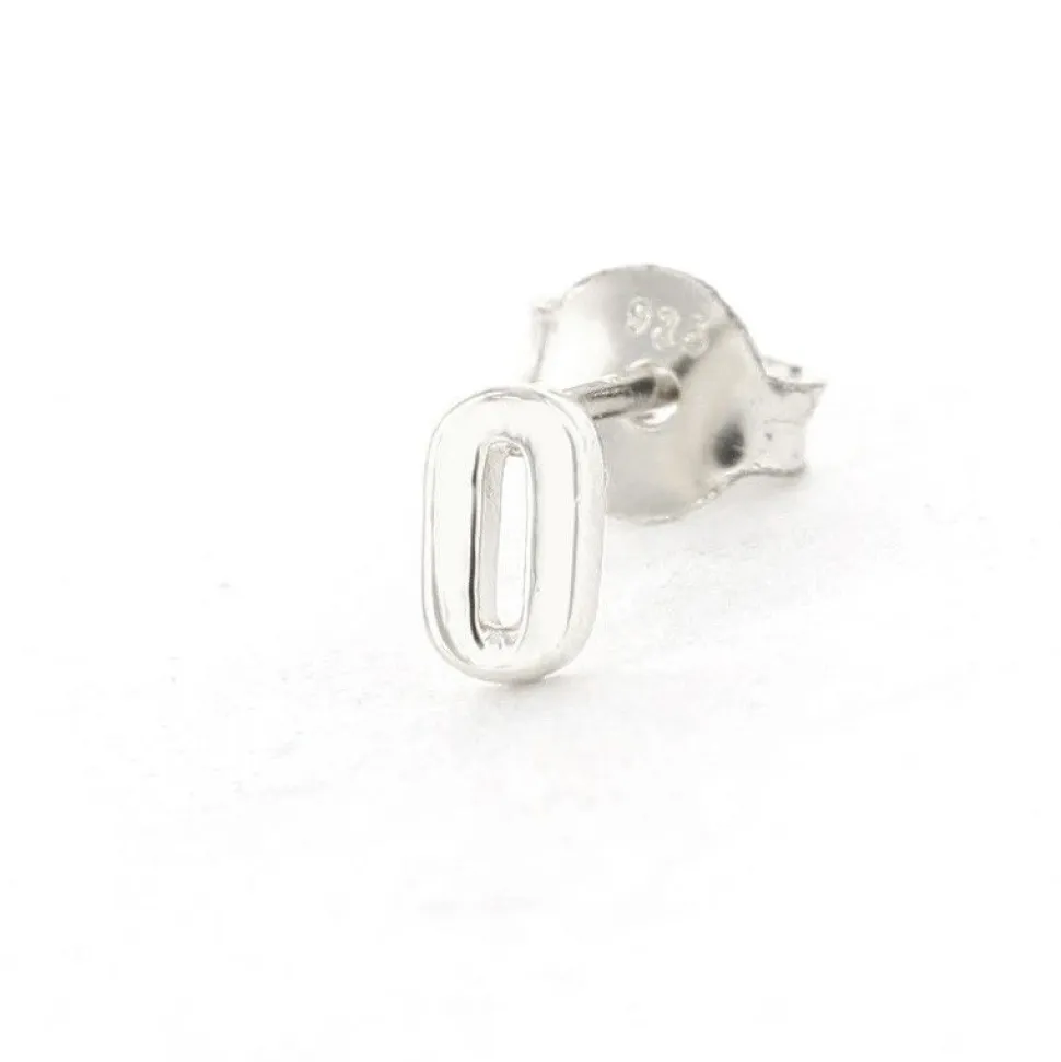 Imotionals Letter Oorknopje (1pcs) - E-45