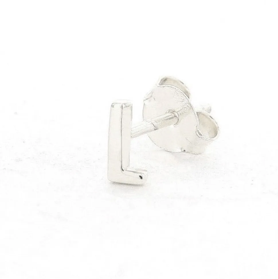 Imotionals Letter Oorknopje (1pcs) - E-45
