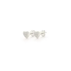 Imotionals Oorknopjes Crystals Heart - E-4512
