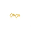 Imotionals Oorknopjes Open Square - E-5526