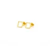 Imotionals Oorknopjes Open Square - E-5528