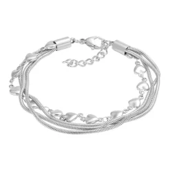iXXXi Armband Snake and Hearts - B00219-03
