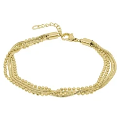 iXXXi Enkelband Snake Ball Slim Gold Color - A00301