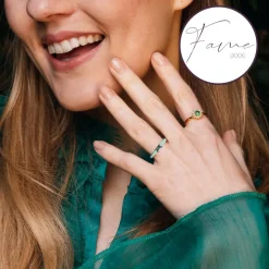 iXXXi Fame Ring Glossy Green - F06619