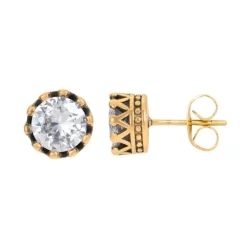 iXXXi oorknopjes Crown Gold Color - E040-01