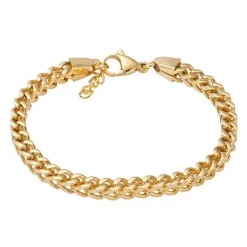 iXXXi Stalen Armband Moscow Gold Color - B00244