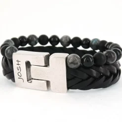 Josh Armband Badger Mix Black - 24984