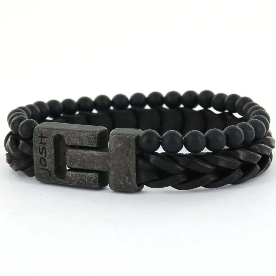 Josh Armband Cold Bay Matt Black - 24988