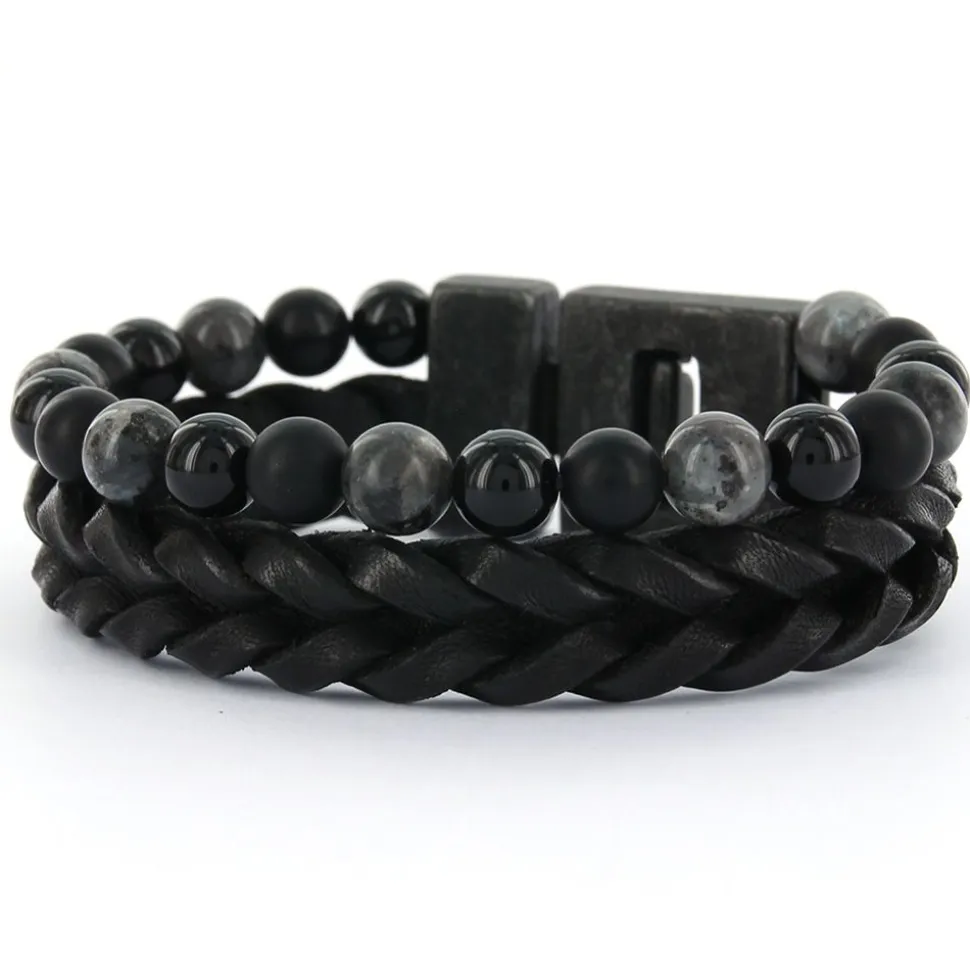 Josh Armband Cold Bay Mix Black - 24989