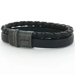 Josh Armband Double Black - 09110 VB