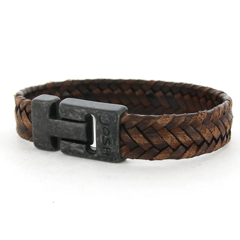 Josh Armband Flat Out Rough Brown - 24952VB