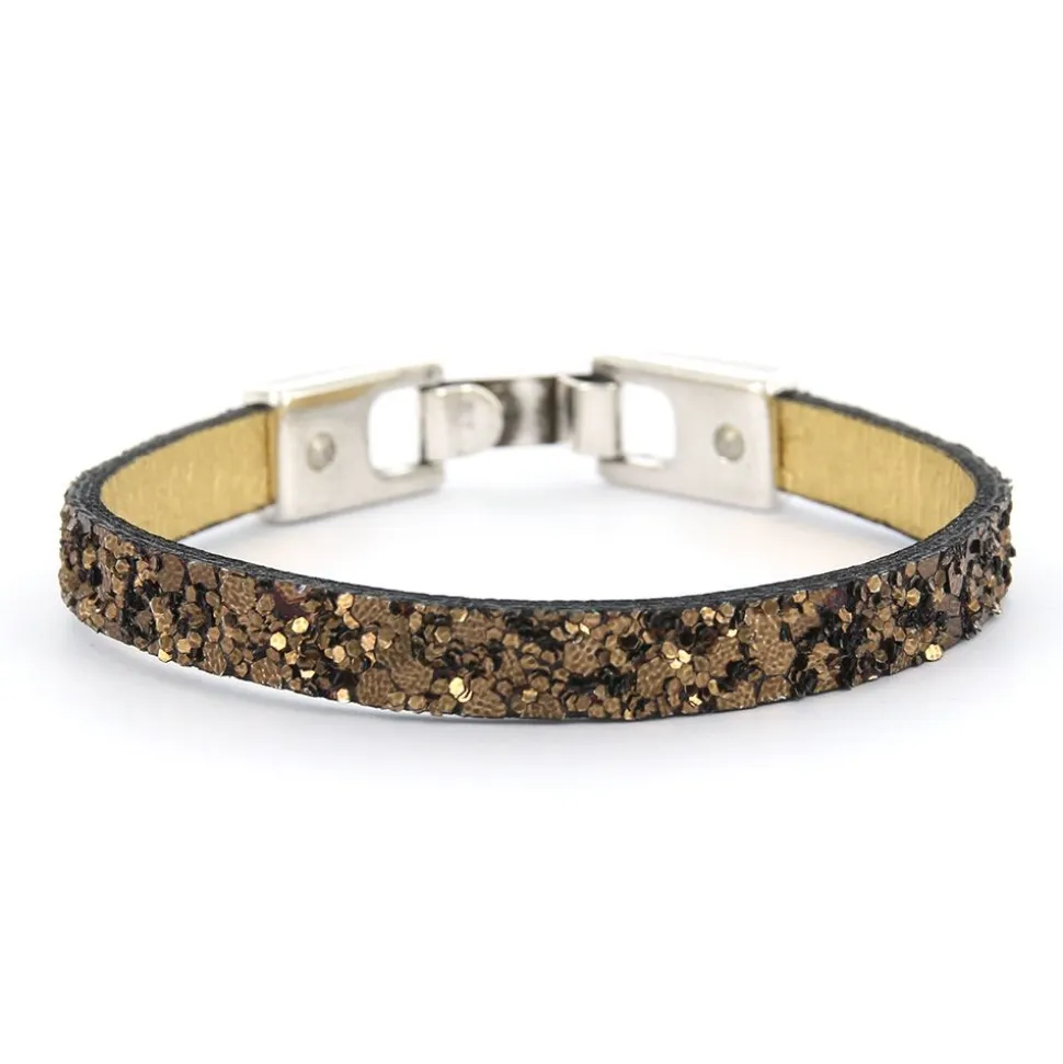 Josh armband Glitter Bronze - 18256