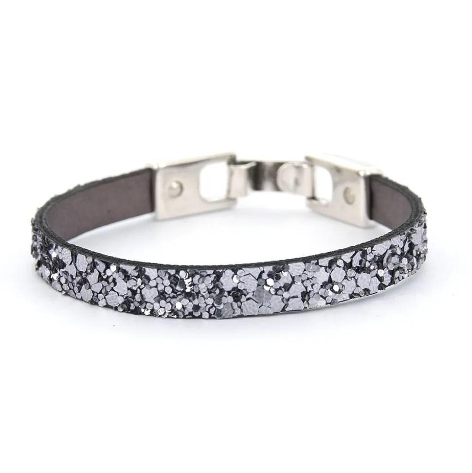 Josh armband Glitter Grey - 18256