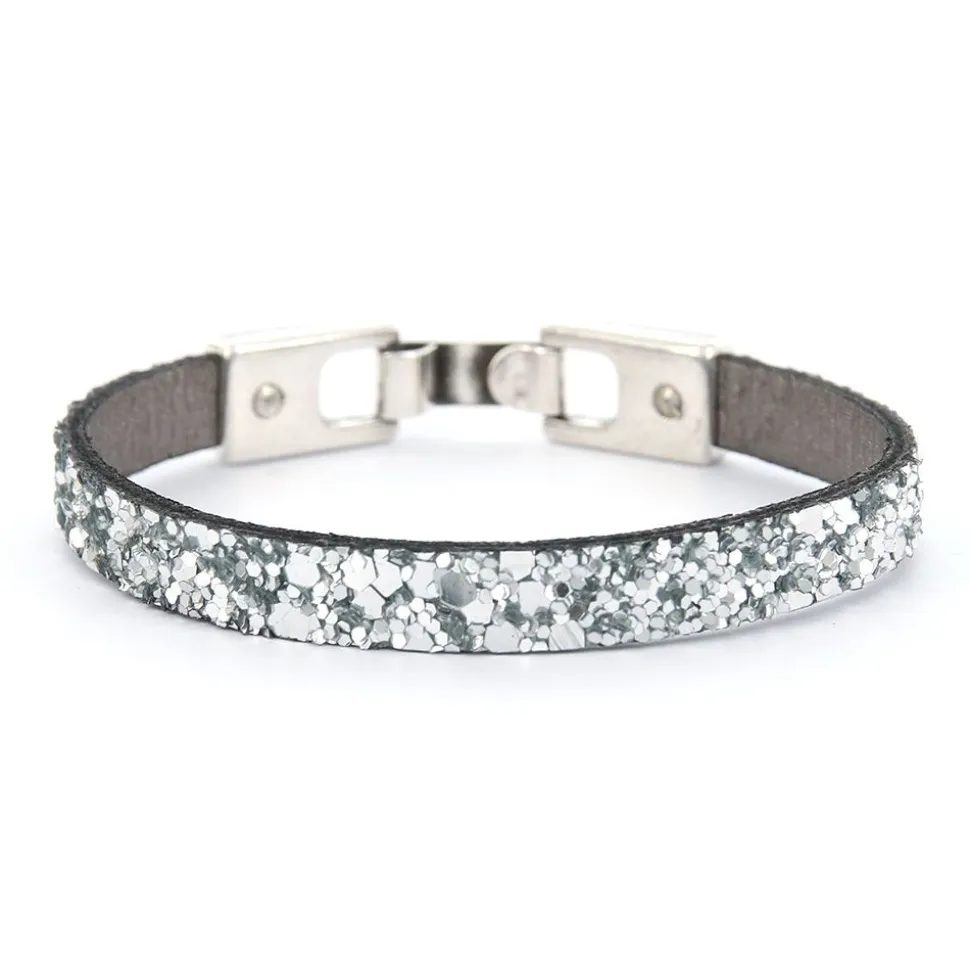 Josh armband Glitter Silver - 18256