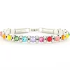 Josh Crystal Armband Rainbow - 22119