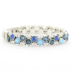 Josh Crystal Armband Shades of Blue - 04386