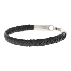 Josh Leather Black Armband - 18355