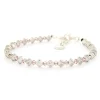 Josh Swarovski Crystal armband Pink - 20052-18 cm