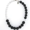 Juffie ketting Clear Black