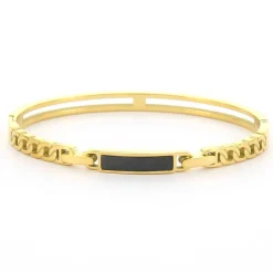 Kalli Bangle Chain Black - 2175