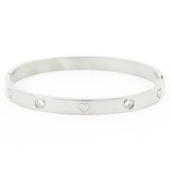 Kalli Bangle Hearts & Crystals - 2188