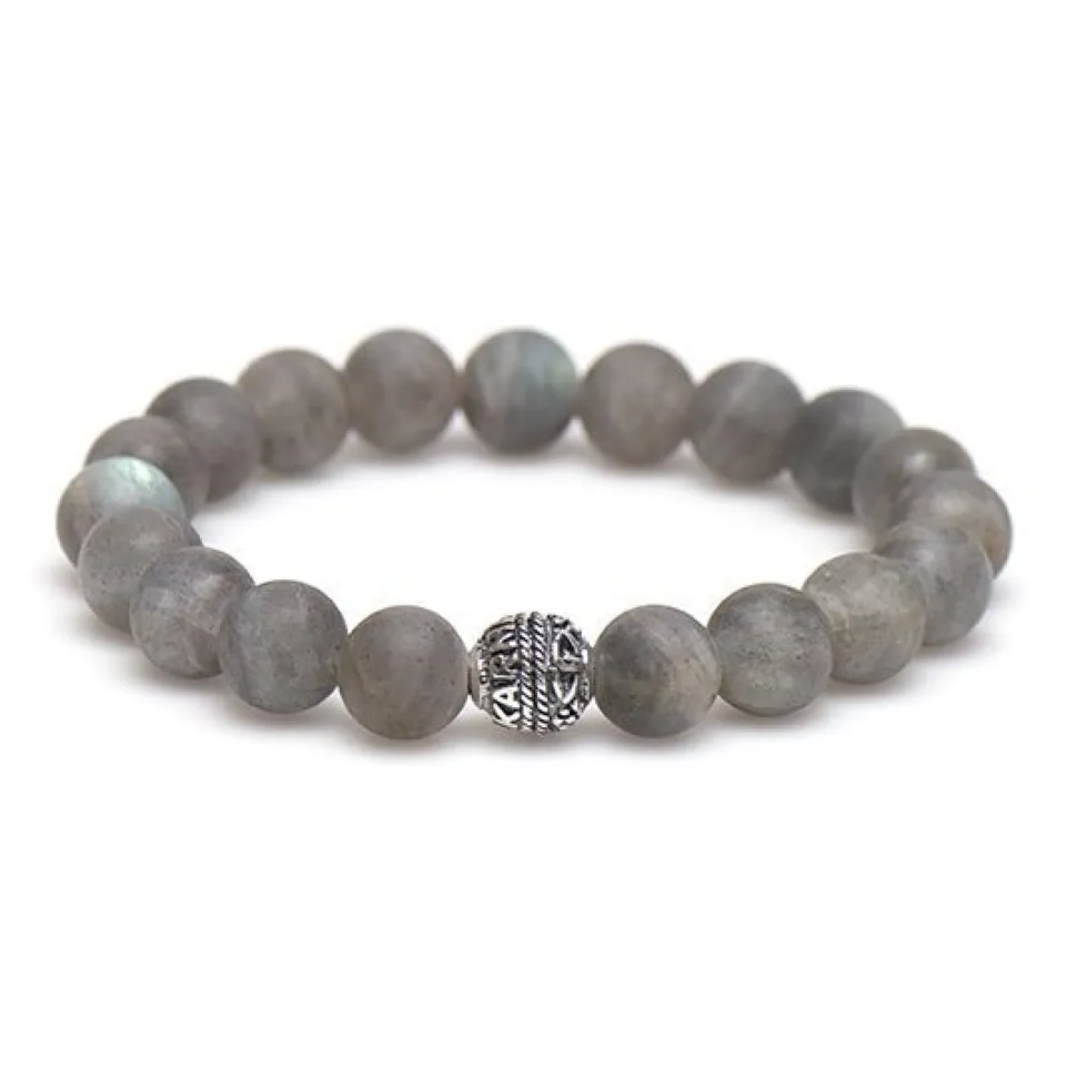 KARMA Armband - Aluminium Silver Bead - 96027