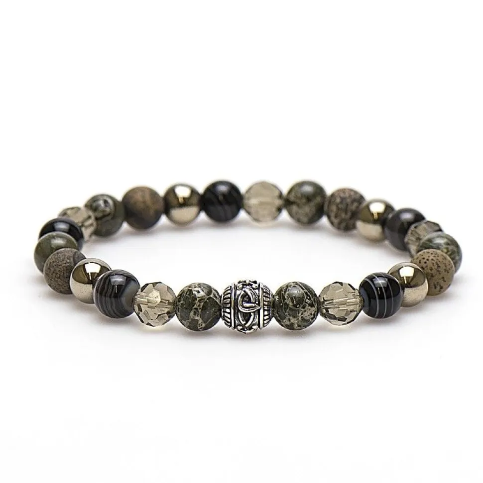 KARMA Armband - Buenos Aires Silver Bead - 86643
