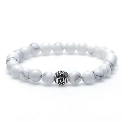 KARMA Armband - Casablanca silver round logo bead - 86264