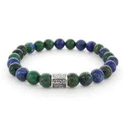 KARMA Armband Clear Nightsky Silver Logo Tube - 86939