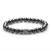 KARMA Armband - Hematite Silver Bead - 86617H