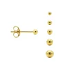 Karma Ball Earstuds - Gold Color