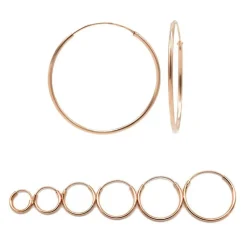 Karma Basic Hoops - Rose