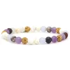 KARMA Bracelet Plum Elastic - XS