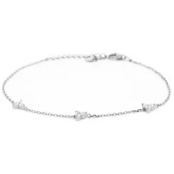 Karma Bracelet Zirconia Triple Dots