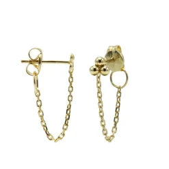 Karma Chain Triple Dots Liva - 14K Gold