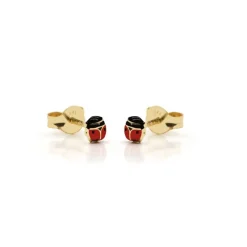 Karma Earstuds Ladybird - 14K Gold