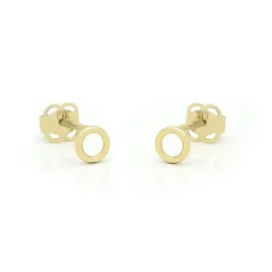 Karma Earstuds Open Circle - 14K Gold